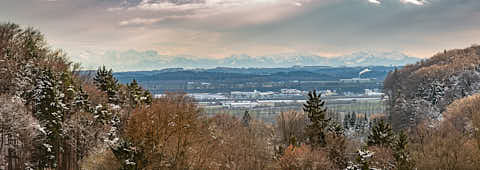 Gemeinde Reischach Landkreis Altötting Friesing Aussicht Winter Landschaft (Dirschl Johann) Deutschland AÖ